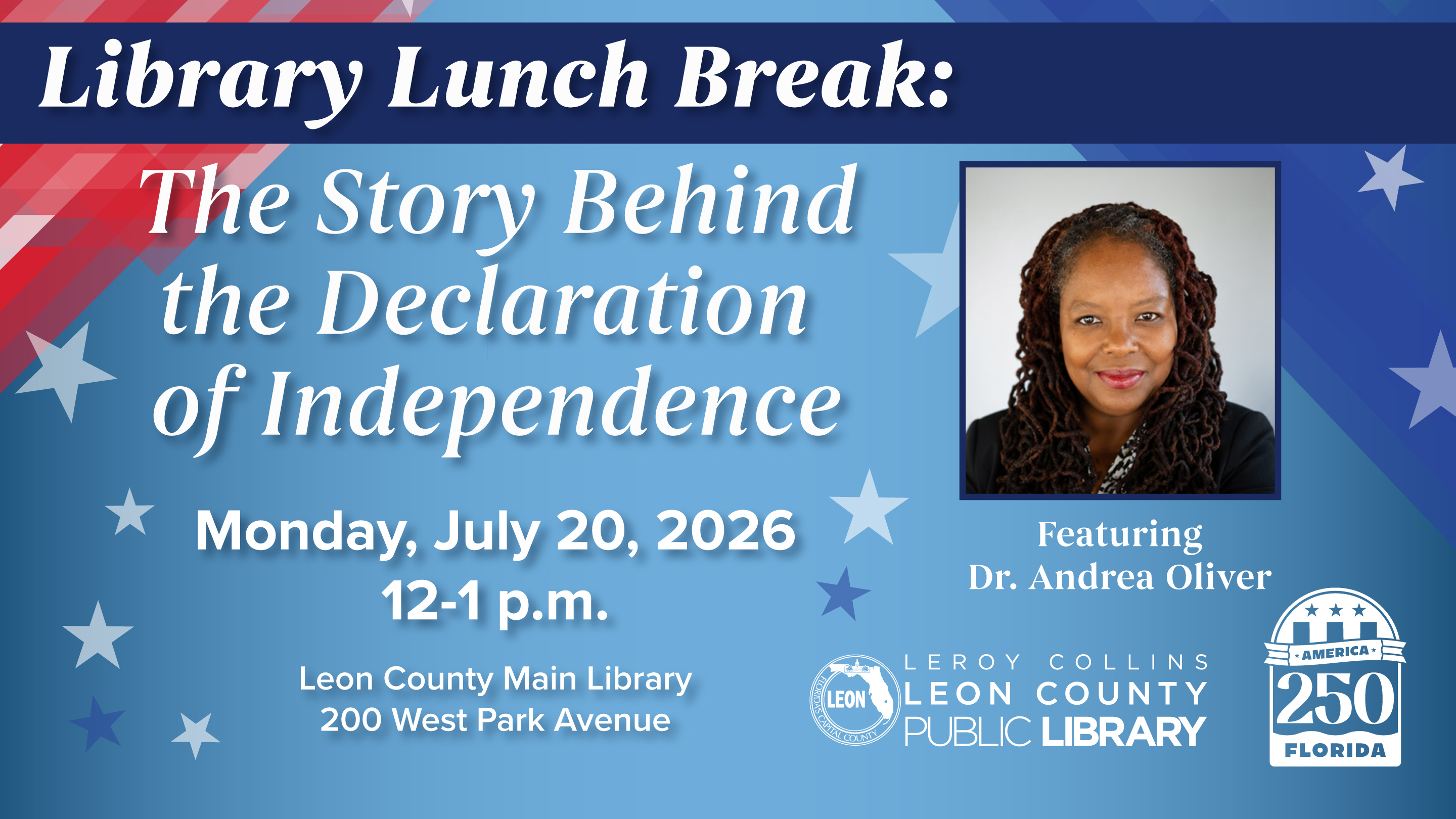 Library Lunch Break graphic